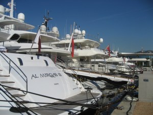 Posh yachts!