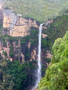 Govett's Leap waterfall in the Blue Mountains