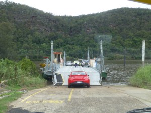 The ferry at Wiseman's Ferry
