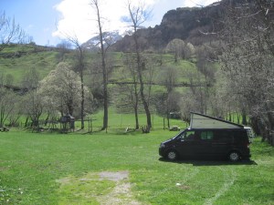 Campsite to ourselves