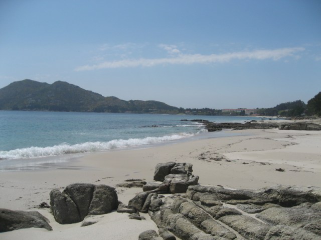 The beach