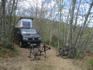 Campsite at Gondesende