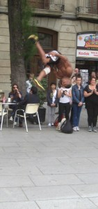 Street acrobat