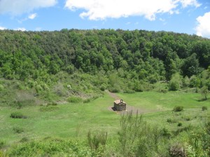 The heart of the crater