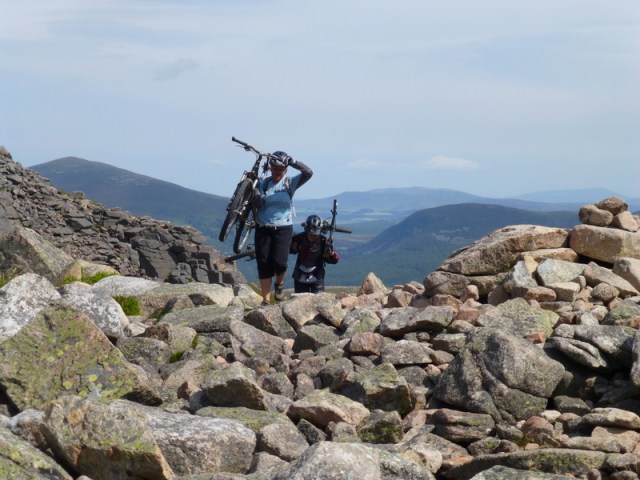 The summit after minutes