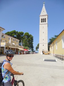 Novigrad bell tower apparently modeled on St Marks 