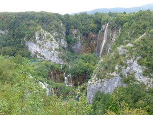 Waterfalls at Plitvicka Lakes