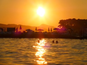 Cooling off - Sunset Dubrovnik