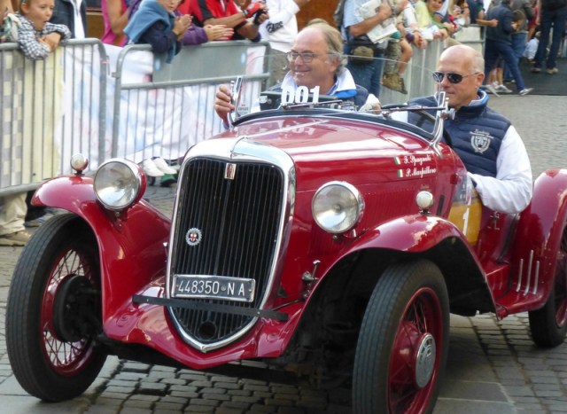 A rally with stops for lunch 