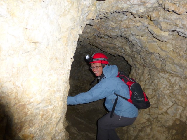 Exploring the tunnels