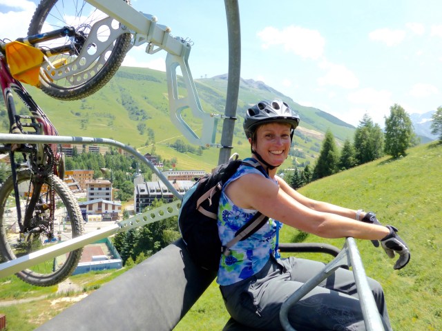 The slog to the top!