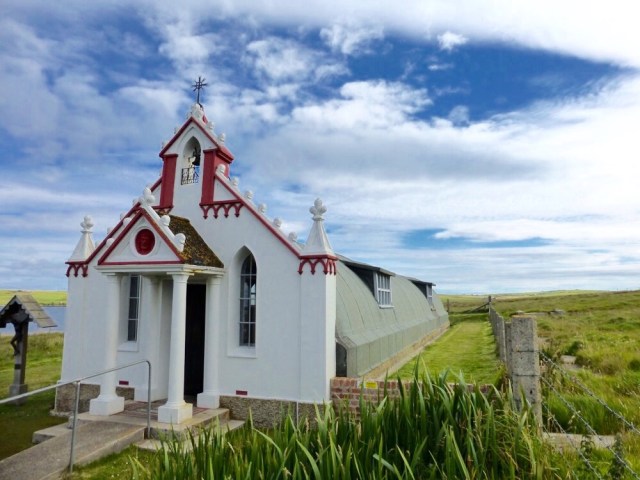 The Italian Church - Built by Italian POW's